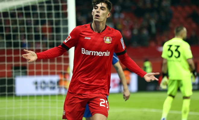  勒沃库森中场核心哈弗茨续约谈判破裂，或夏季离队  